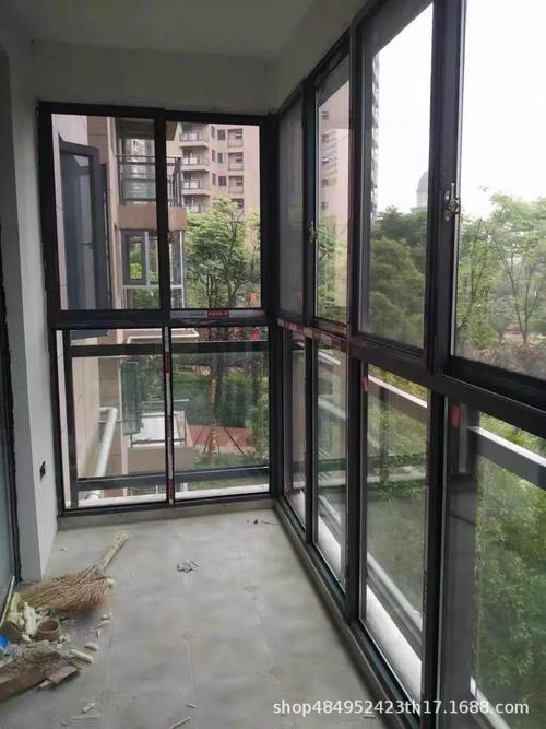 广州定制凤铝铝合金门窗落地推拉中空钢化玻璃断桥铝隔音窗封阳台